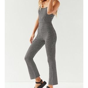 Urban outfitters gingham kickflair romper